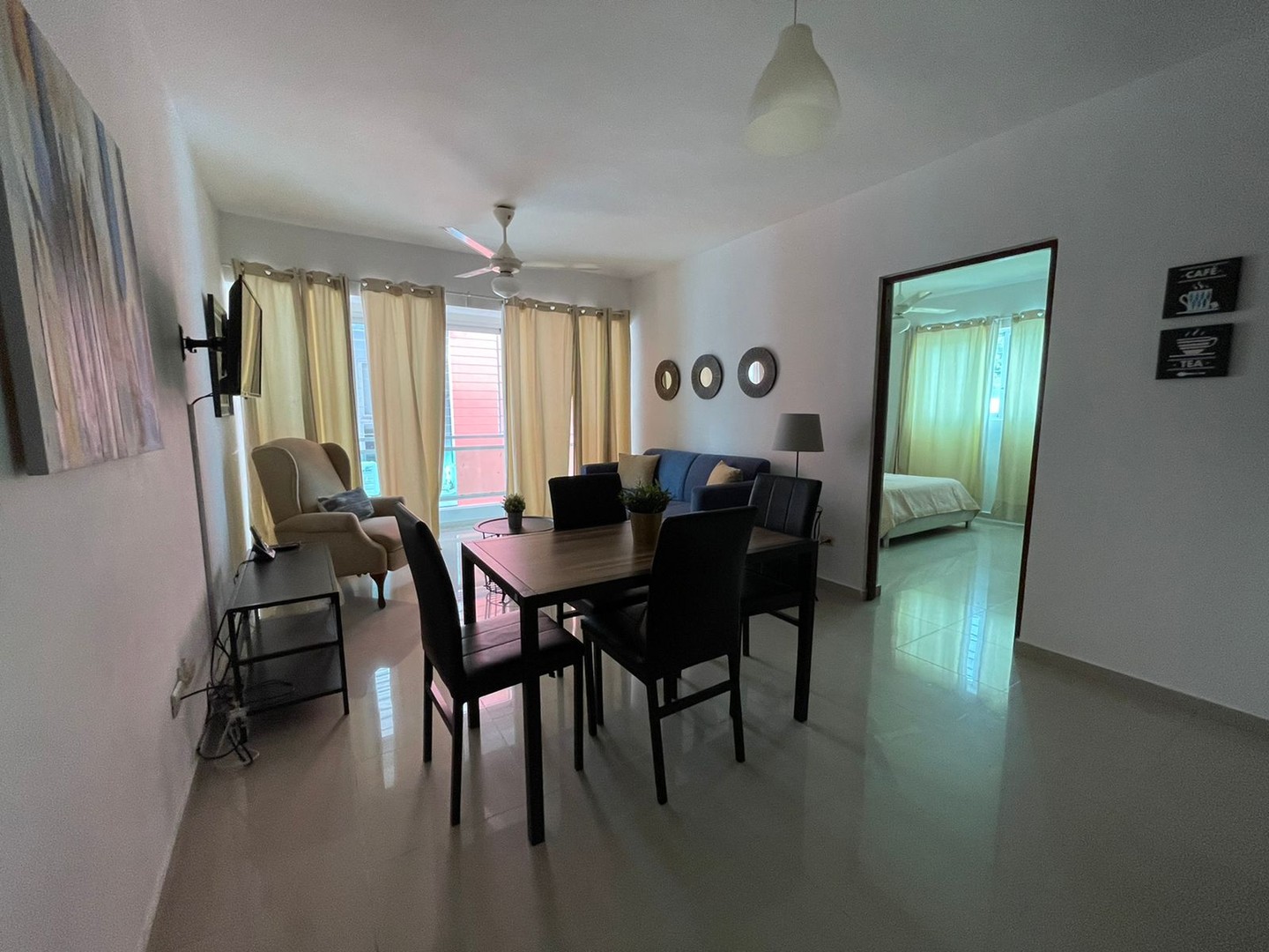 apartamentos - Se alquila apartamento amueblado en Gazcue de 1 habitación  1