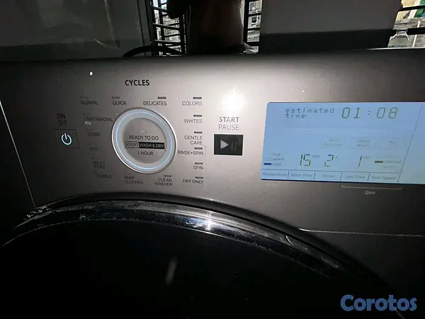 electrodomesticos - lavadora automática bajo consumo de energia motivos de venta xfalta de  espacio  3
