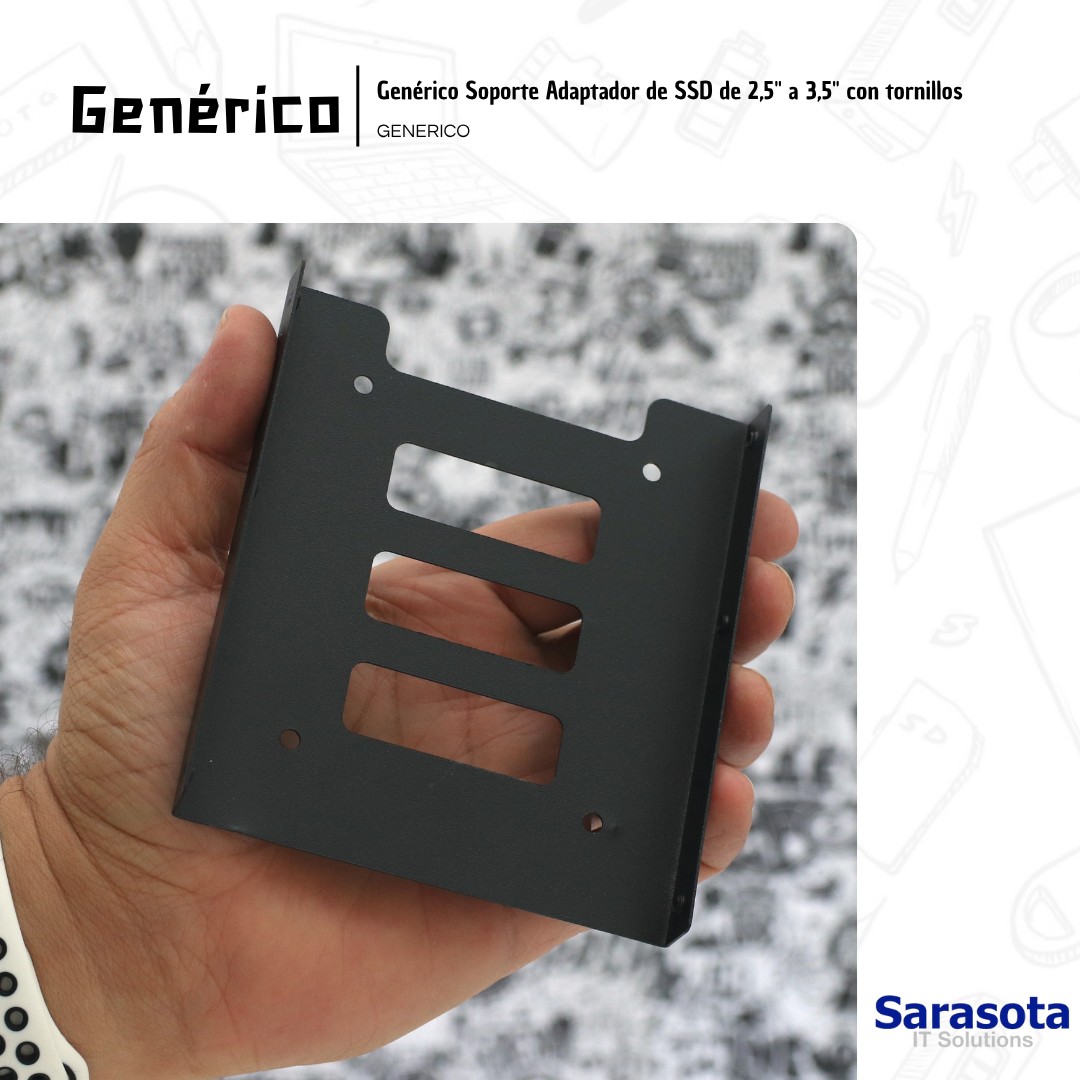 accesorios para electronica -  Adaptador o Rack para HDD o SSD de 2.5" 1