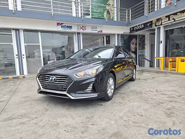 carros - HYUNDAI SONATA NEW RISE 2018 NEGRO GASOLINA 2