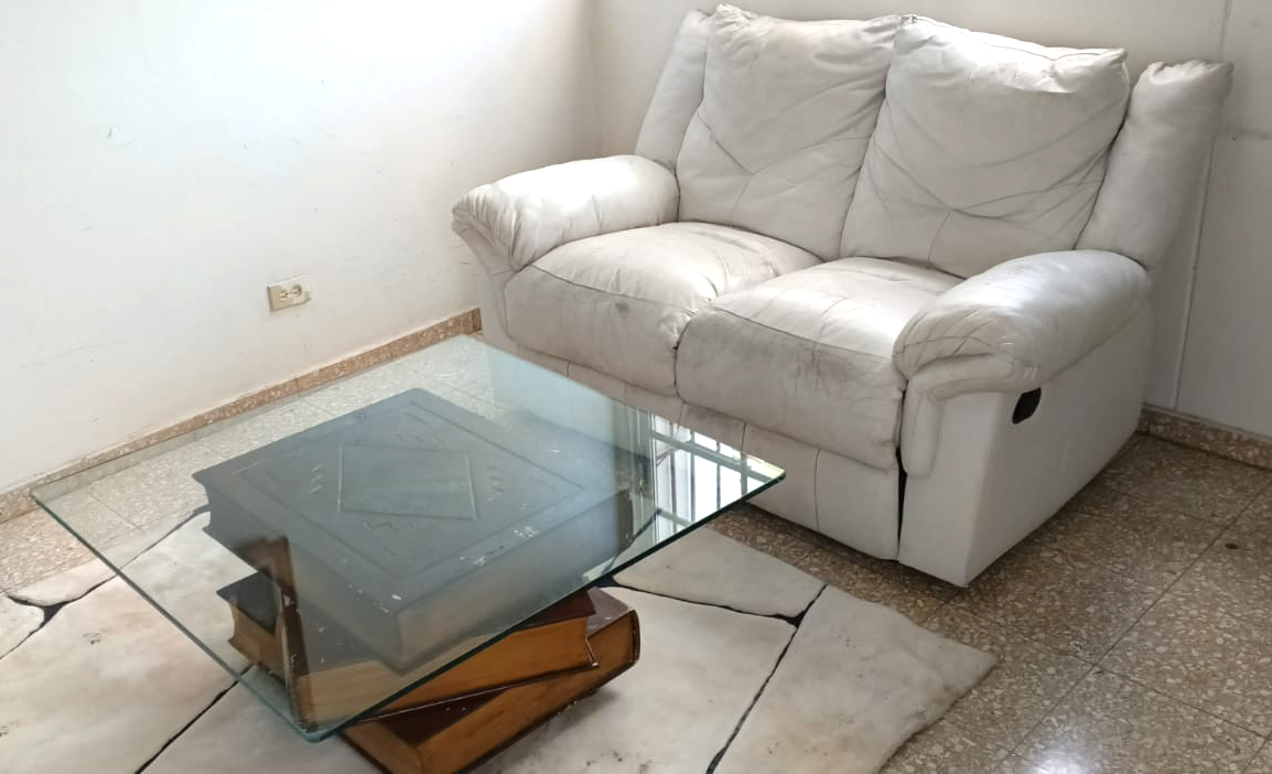 muebles y colchones - Sofá reclinable de piel genuina 1