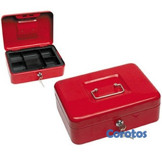 decoración y accesorios - Cajón de efectivo y monedas de metal 25cms 2