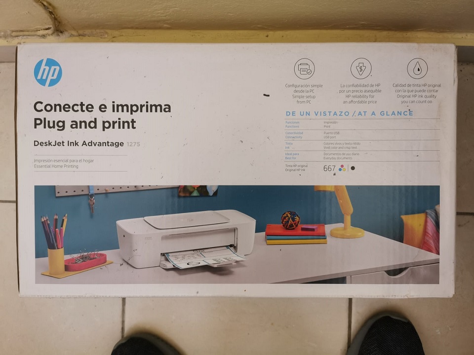 impresoras y scanners - Impresora nueva HP DeskJet Ink Advantage 1275