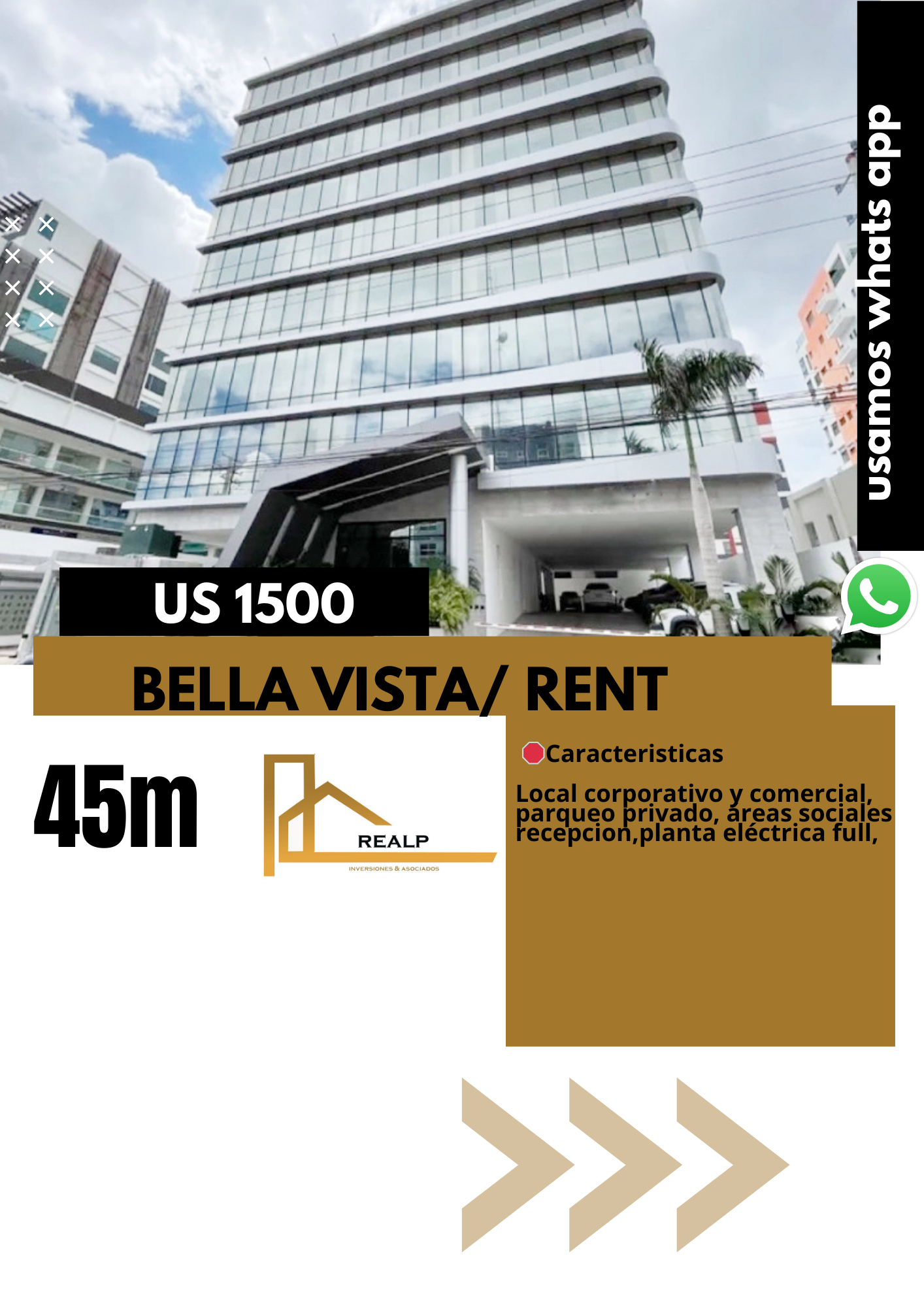 oficinas y locales comerciales - Local Corporativo en Bella vista 
