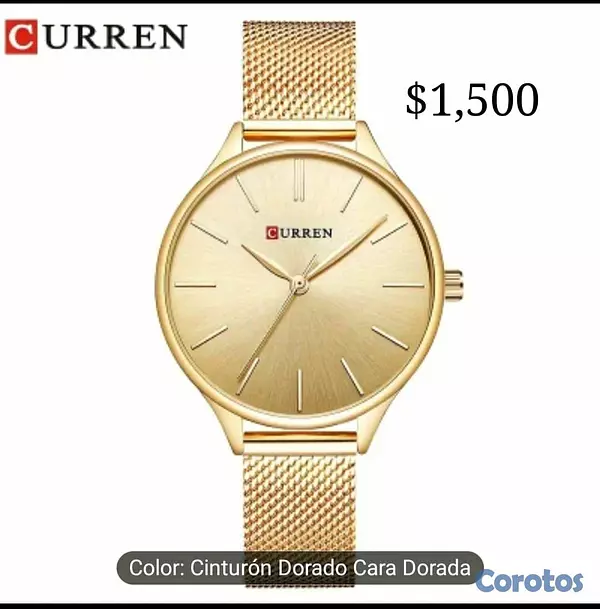joyas, relojes y accesorios - Relojes curren y Poedagar Originales  8