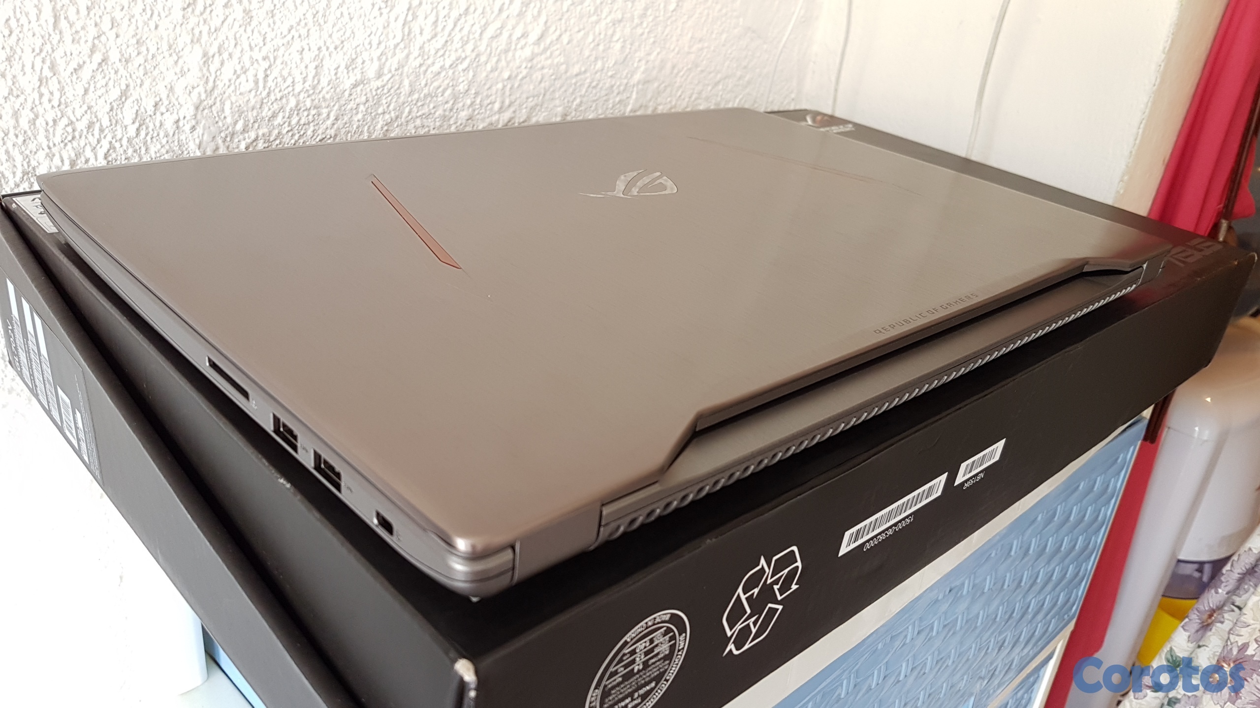 computadoras y laptops - Asus Gaming 17 Pulg Core i7 2.8ghz Ram 16gb Disco 1000gb Nvidea Gtx 1070 8gb New 2