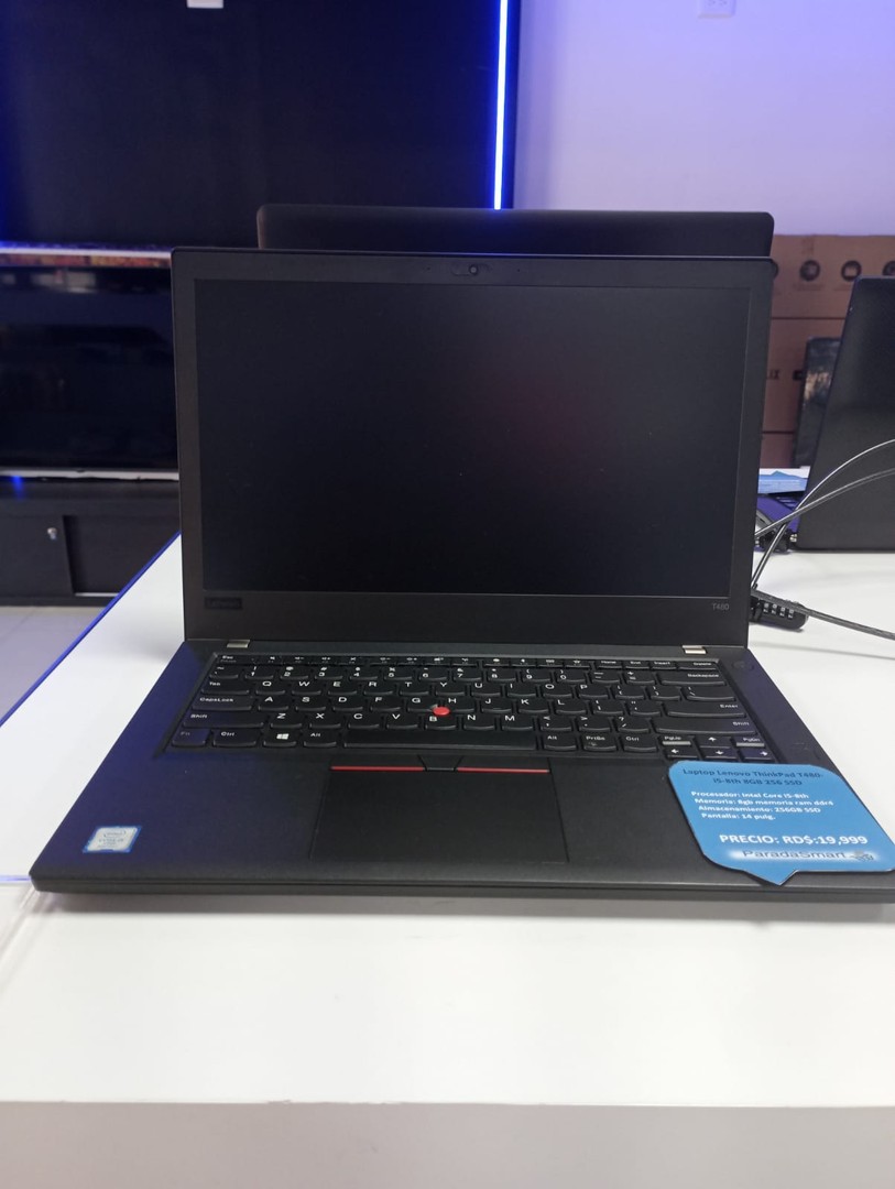 computadoras y laptops - LAPTOP LENOVO T480 INTEL CORE I5 DE 8TH, 1