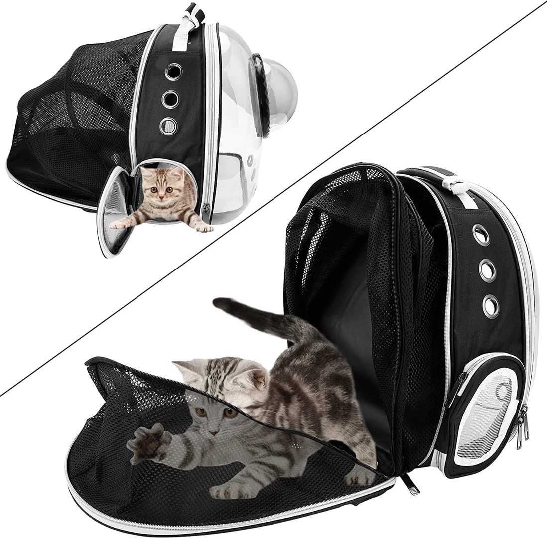 animales y mascotas - Mochila para gatos, bolsa de burbujas para perros, mochila para perros pequeños  1