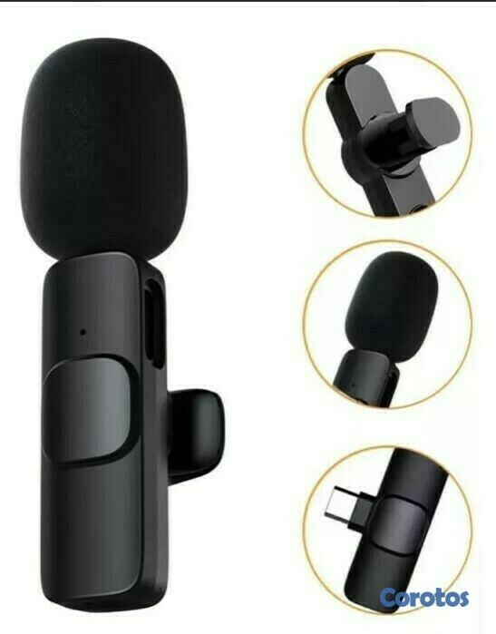 otros electronicos - Microfono inalambrico wireless F2 tipo c  2