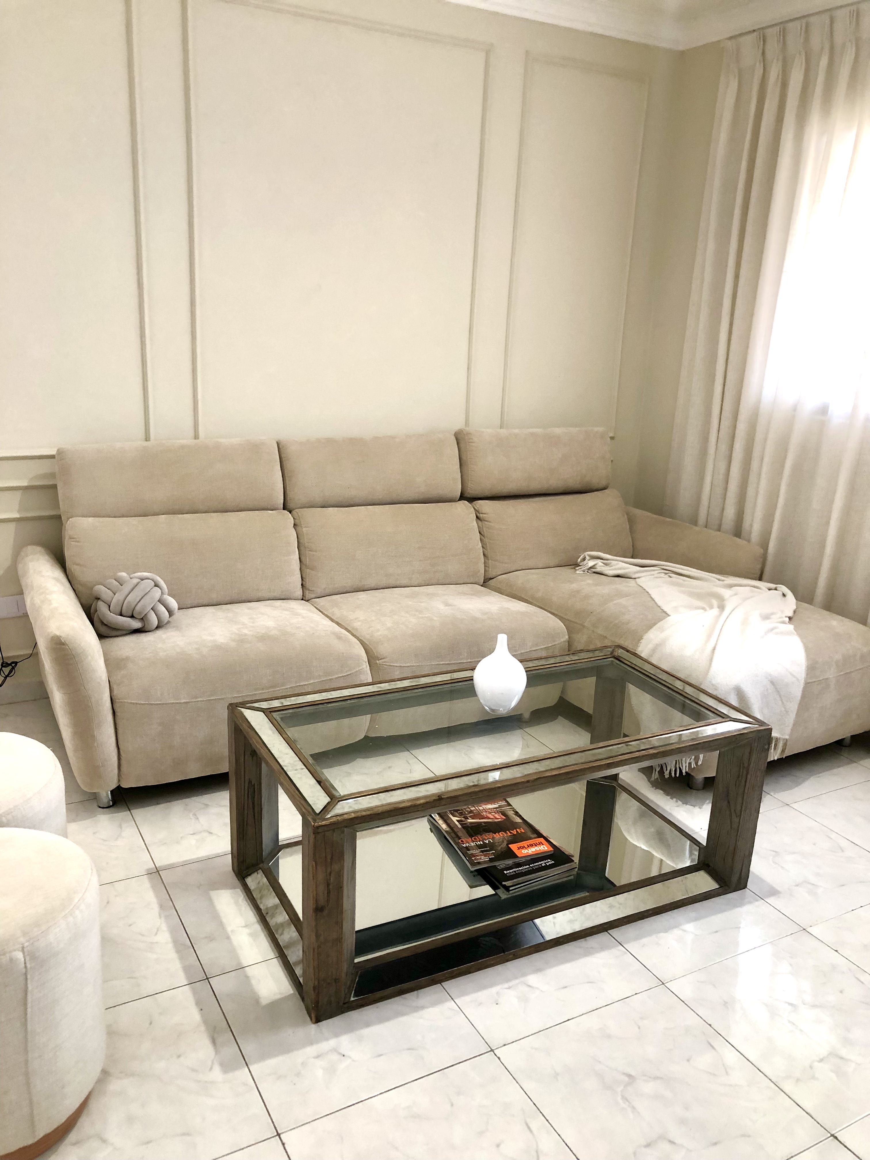 muebles y colchones - OPORTUNIDAD! Sofá modular importado nítido  4