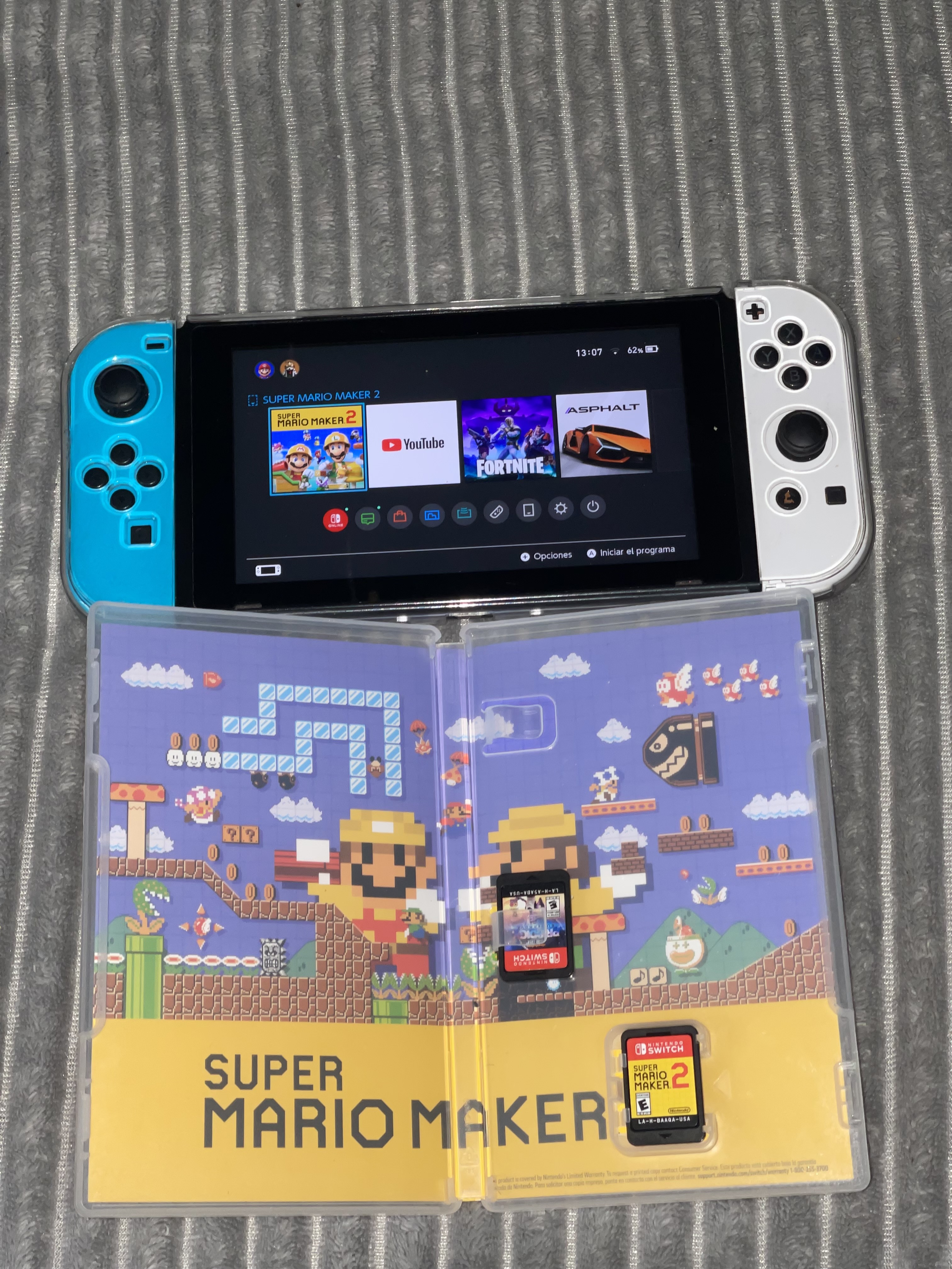 consolas y videojuegos - 🎮 Nintendo Switch V2 | Como nuevo + Juegos físico 1