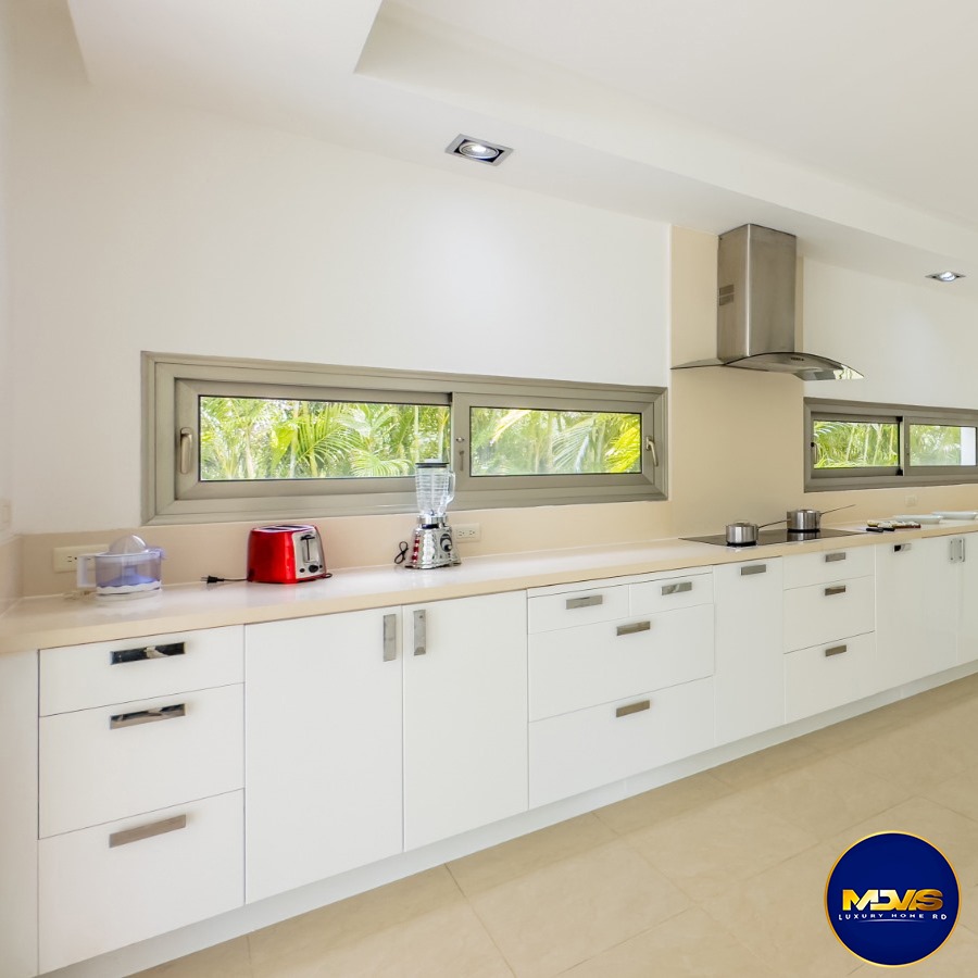 casas vacacionales y villas - Hermosa Villa con vista al mar caribe Ubicada  4