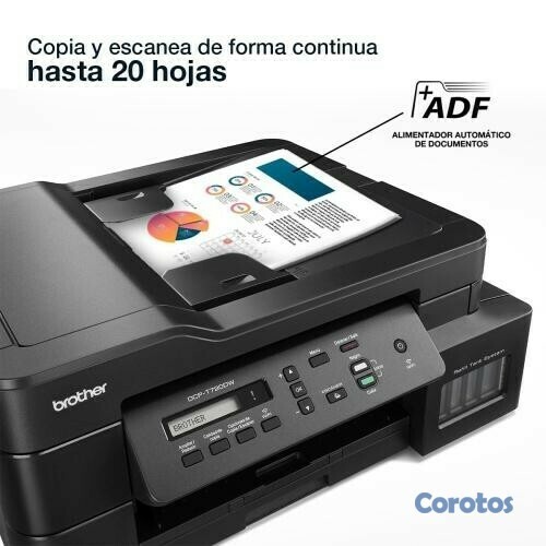 impresoras y scanners - MULTIFUNCIONAL  BROTHER BOTELLA DE TINTA DE FABRICA,COPIA SCANER,IMPRESORA,WI-FI 4