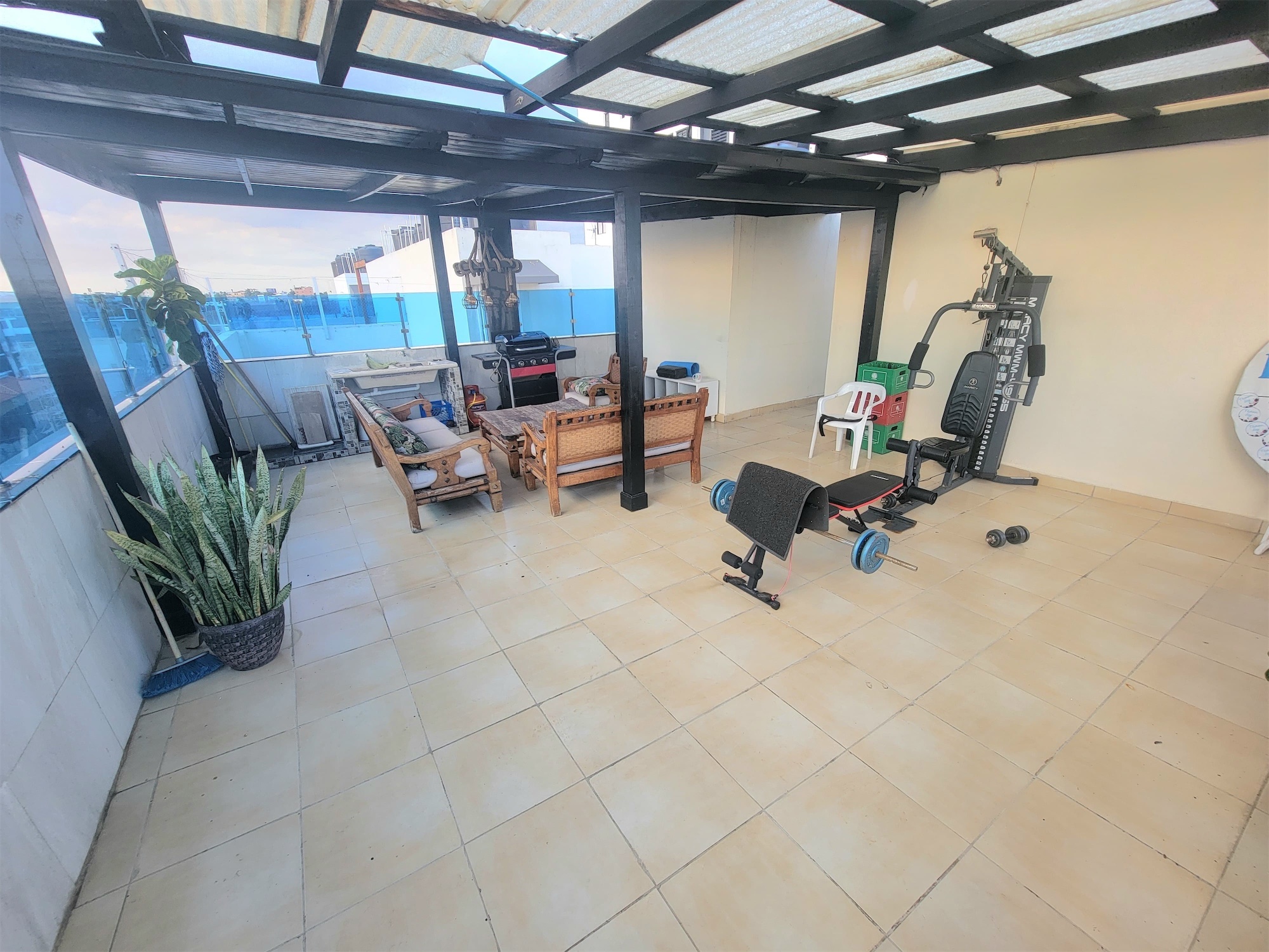 apartamentos - Venta de penthouse con jacuzzi de 299mts próximo a la avenida España  6