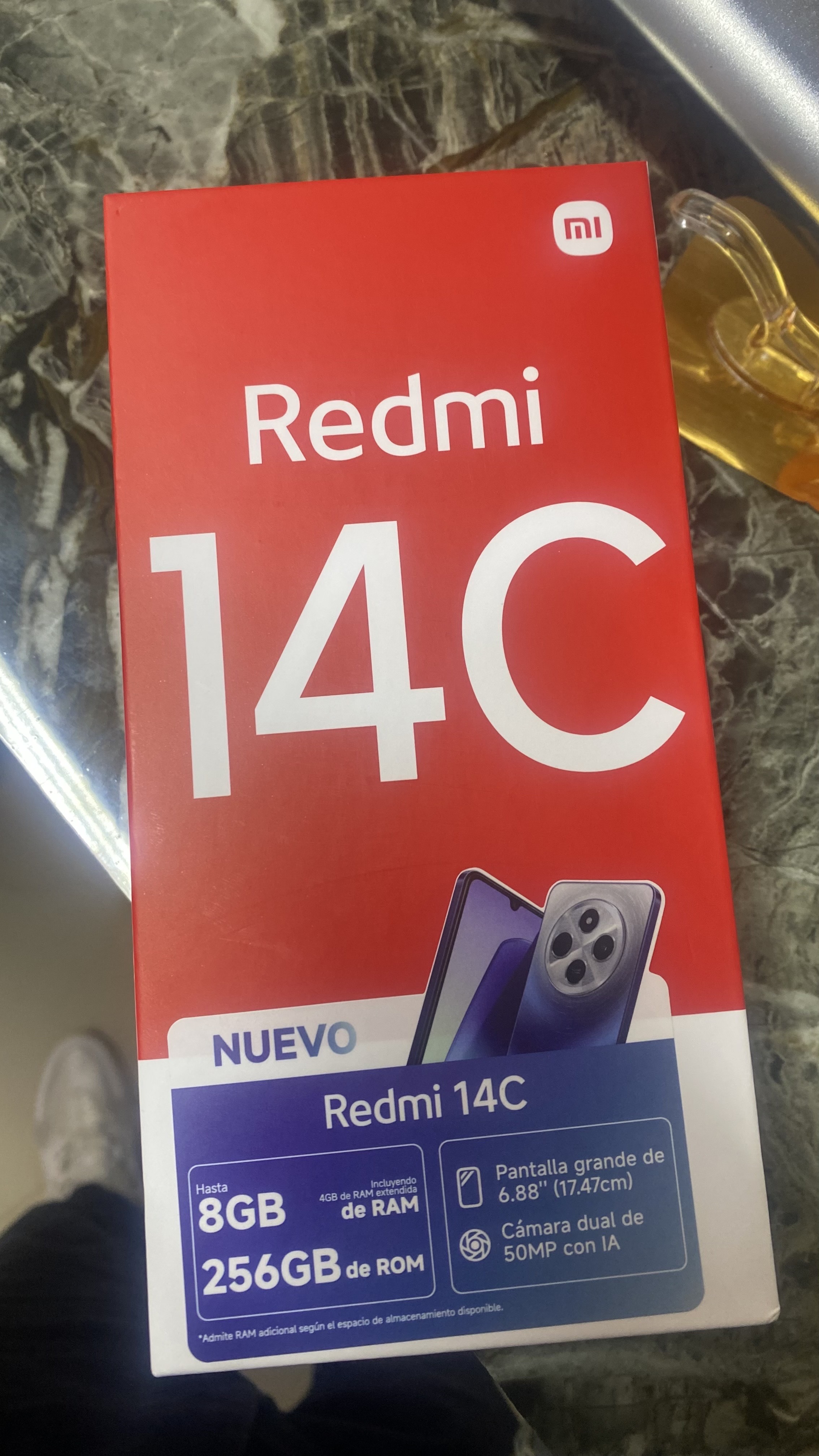 celulares y tabletas - Redmi 14C 256GB 8RAM llevatelo FiAO desde 2,500 no importa tu credito 5