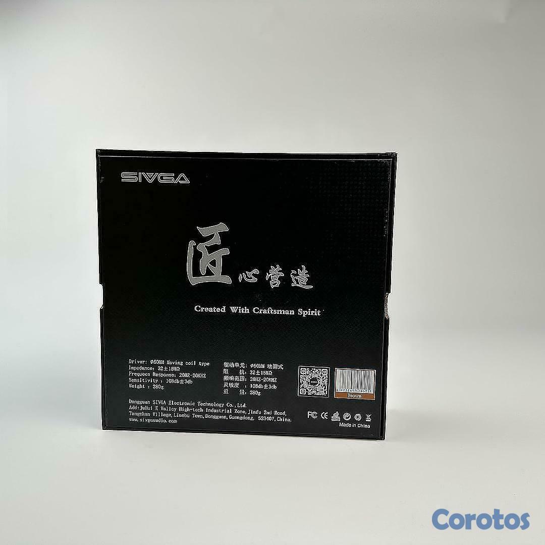 camaras y audio -  SIVGA Oriole Rosewood - Auriculares 50mm DD 8