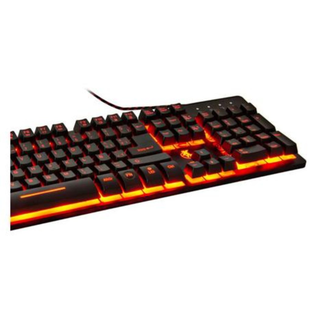 computadoras y laptops - TECLADO GAMER XTECH XTK-520S, USB, ESPAÑOL, MULTIMEDIA, LUZ DE FONDO 3 COLORES 2