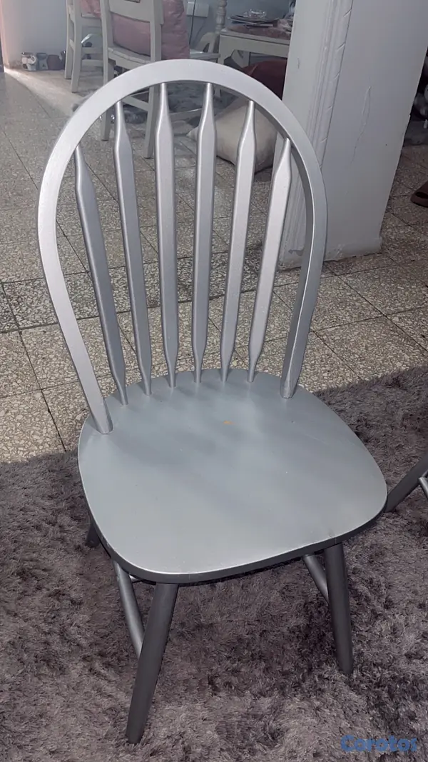 muebles y colchones -  vendo tres sillas de comedor 2