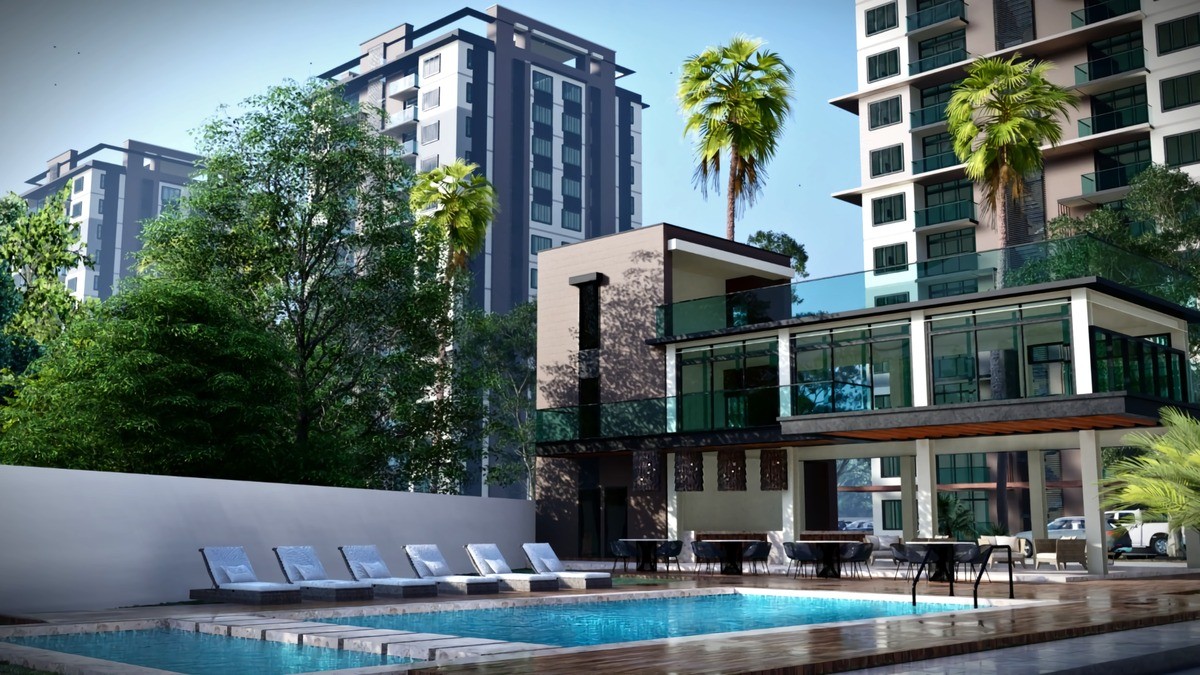 apartamentos - Apartamentos torres con ascensor, Aut. San Isidro, proyecto con plaza comercial 3