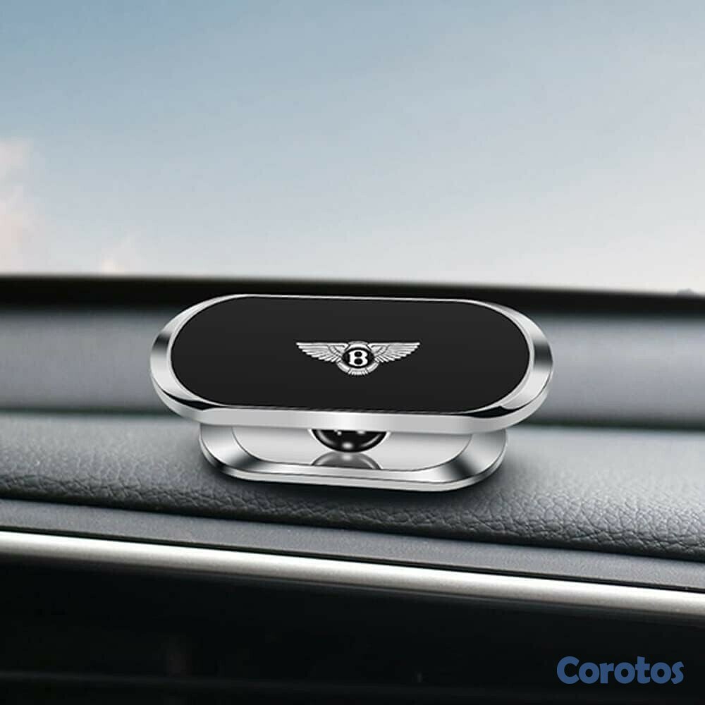 accesorios para electronica - Soporte universal de celular para carro magnetico con adhesivo CJ-10 1