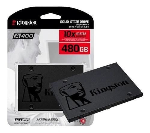 computadoras y laptops - Disco Kingston 480gb SSD 2.5´´ 