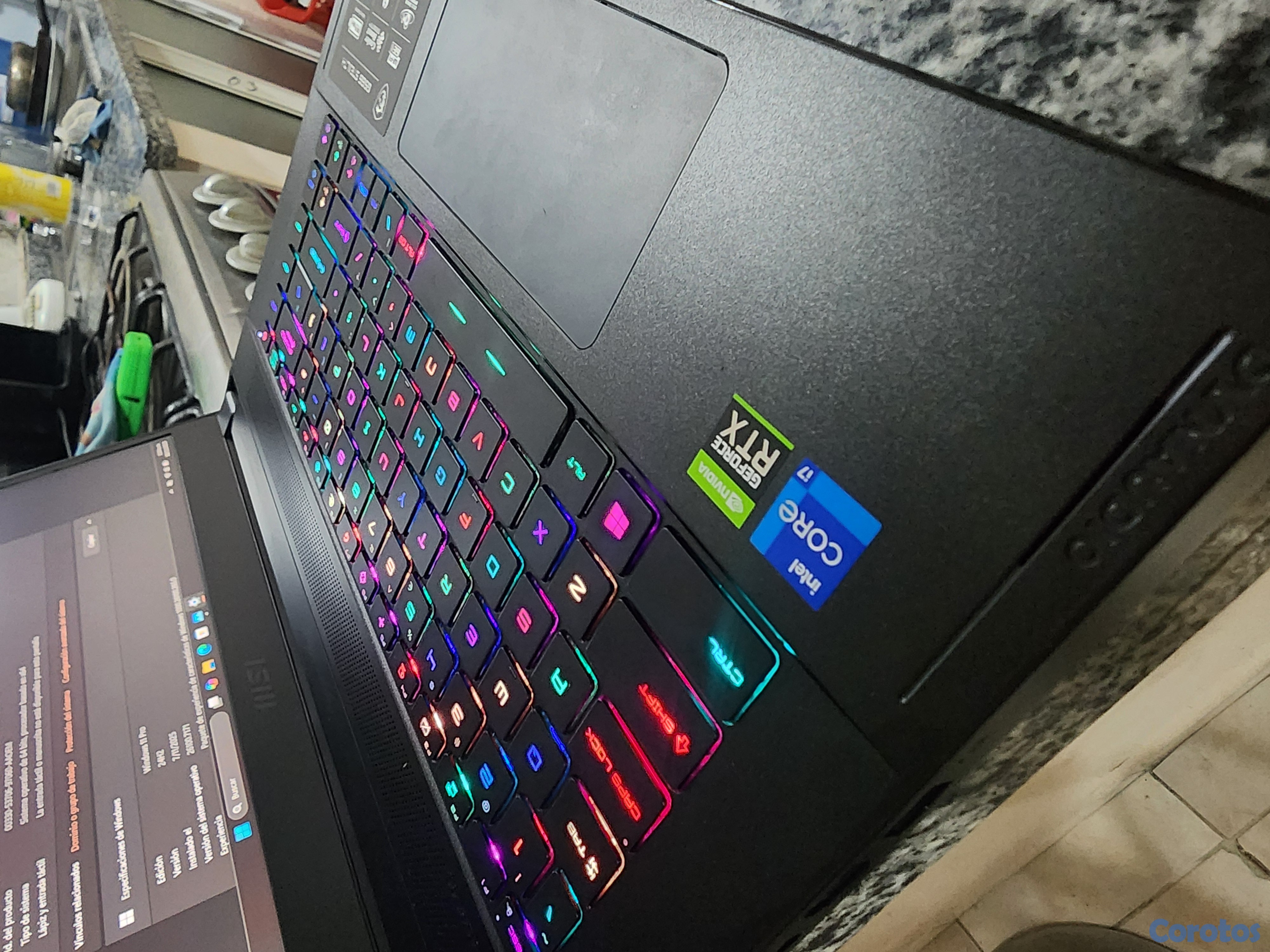 computadoras y laptops - msi gaming i7 RTX 3080 16gb video 2