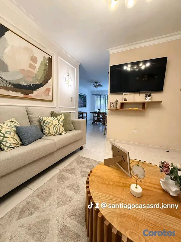 apartamentos - Se vende segundo nivel en el Paraiso, Santiago 2