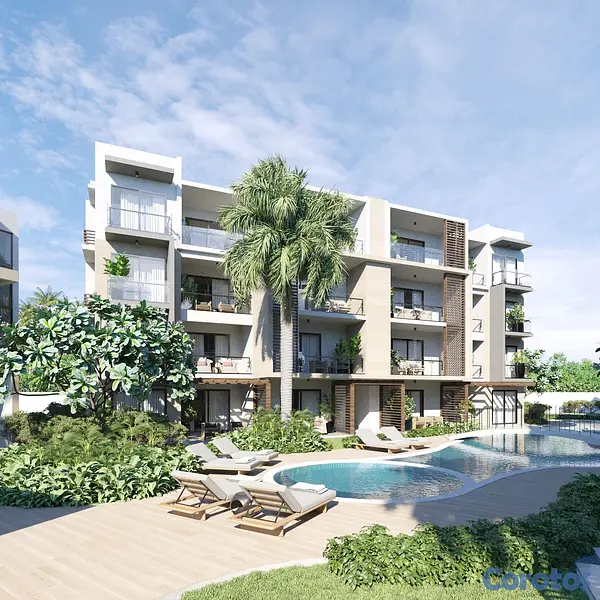 apartamentos - Apto. de 2 habitaciones en Vista Cana 10
