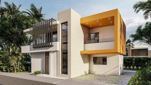 casas - Venta de villas de 2 habitaciones más 1 estudio en Nuevo proyecto en bávaro 5