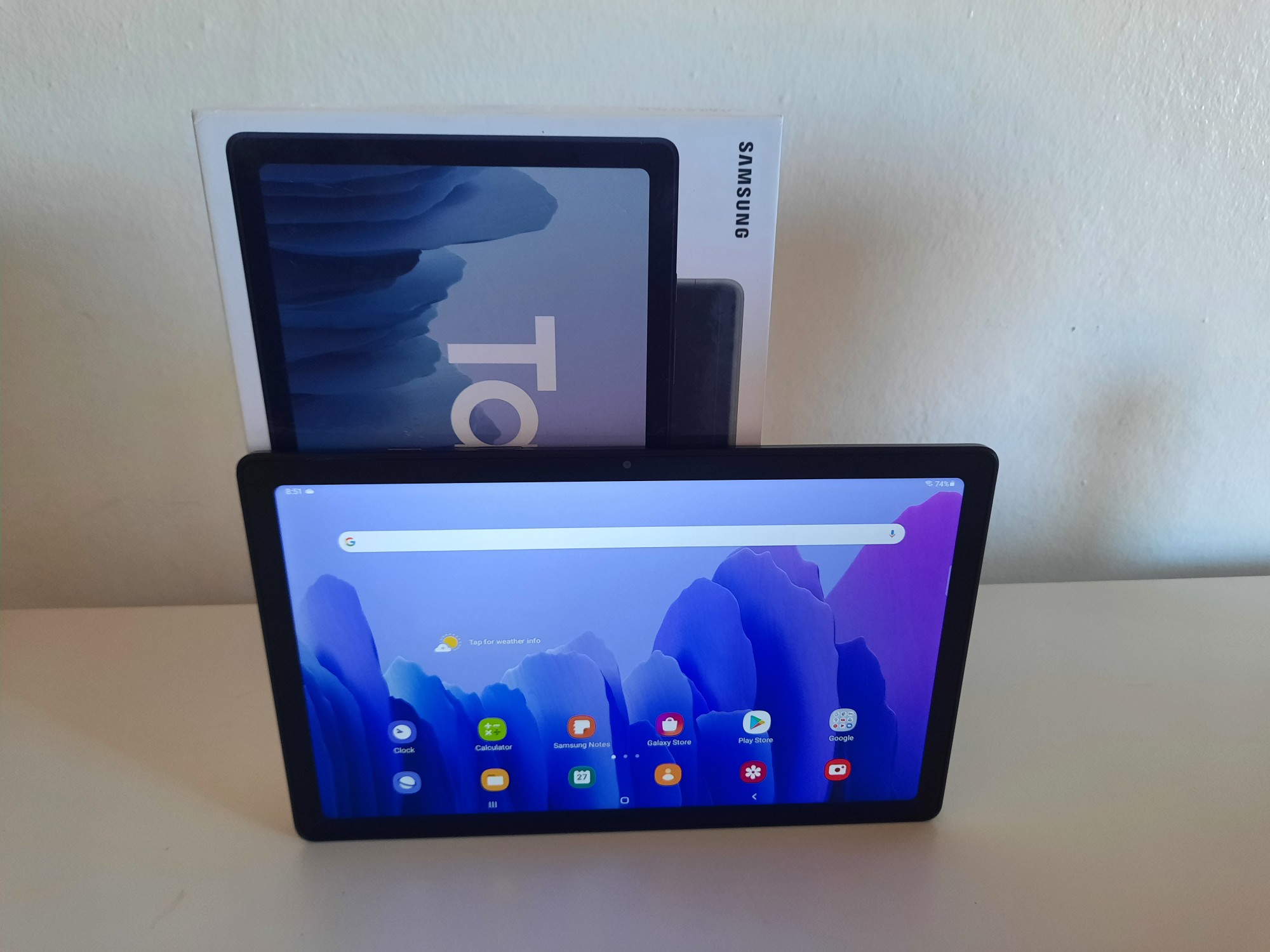 celulares y tabletas - Tablet Samsung Galaxy Tab A7 wifi 64 gb Android 11