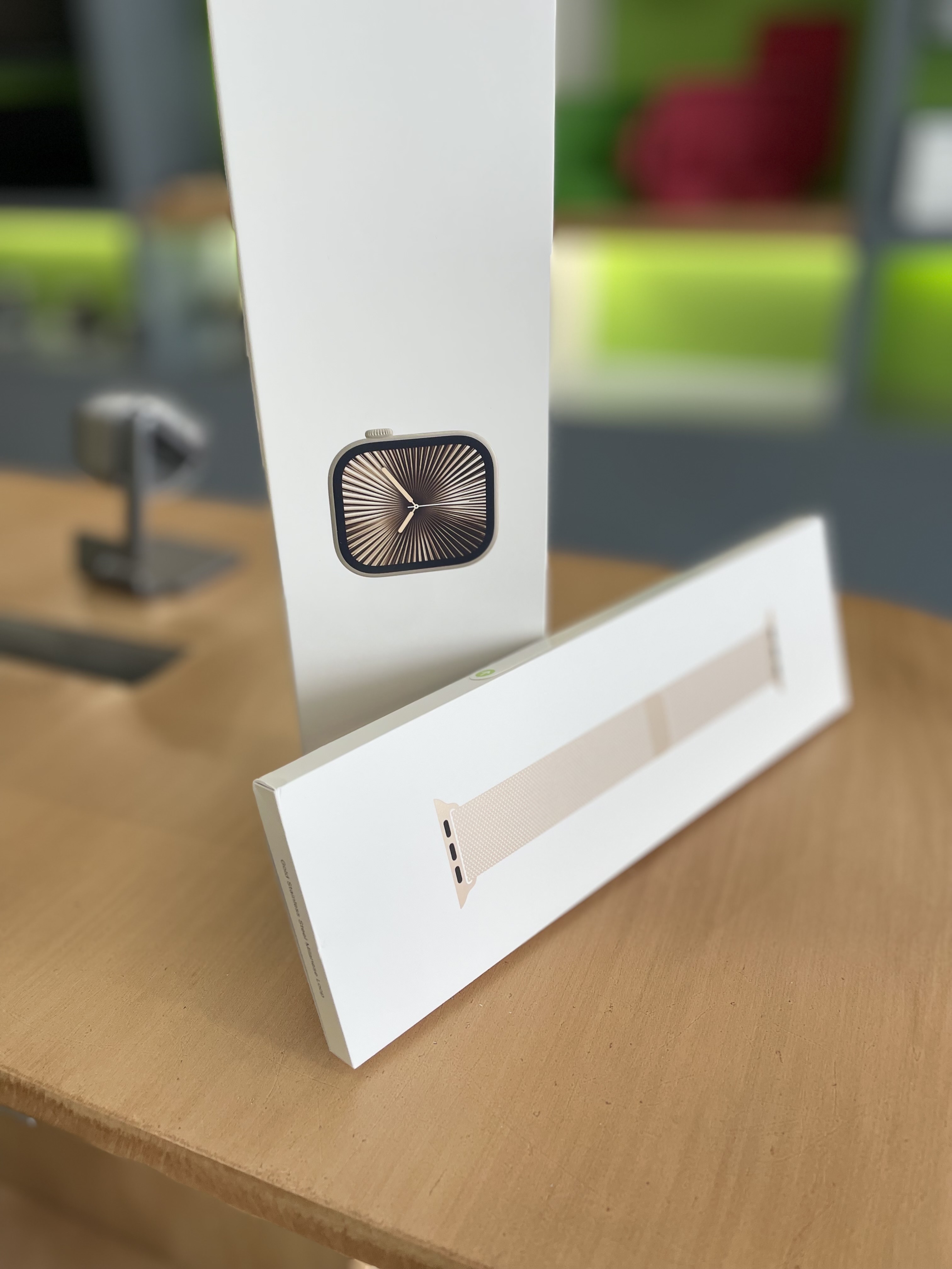 otros electronicos - Apple Watch serie 10 42mm acero inoxidable LTE CLEAN con correa milanesa 3