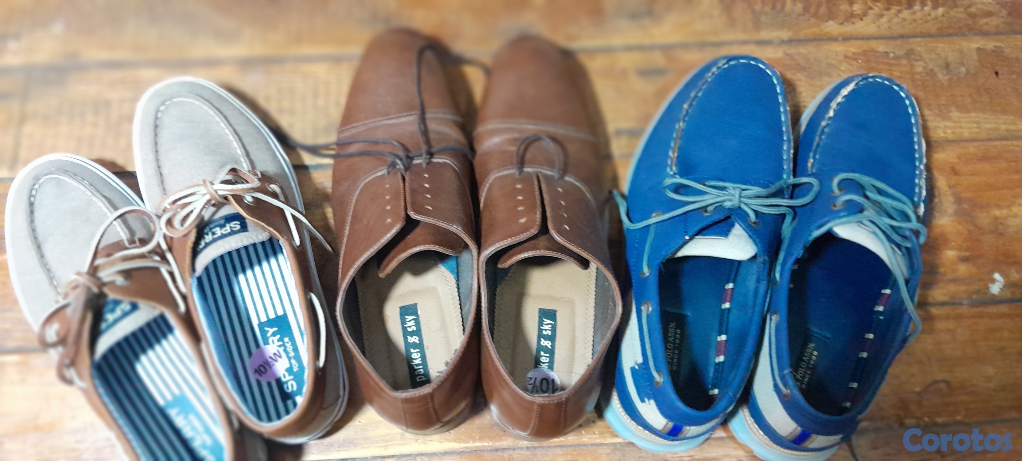 zapatos para hombre - 3 pares zapatos para hombres 3