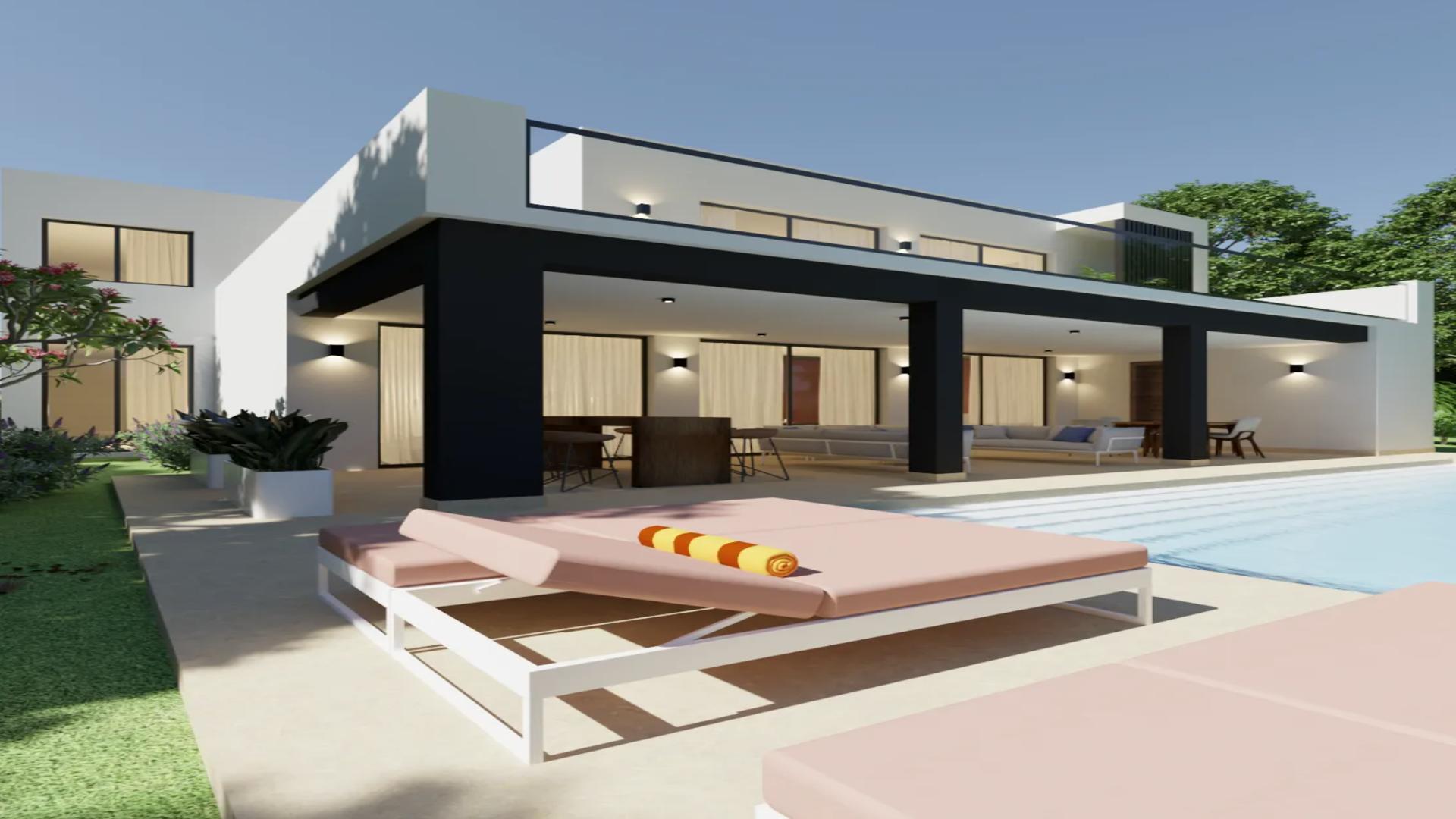casas vacacionales y villas - Villa en Venta en Punta Cana Village 2