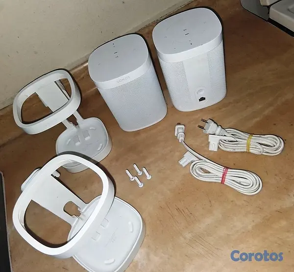 camaras y audio - Set de Audio Premium: Sonos One Gen 2 + Soportes O 5