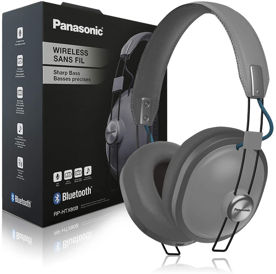 Headset Wireless Panasonic Retro Auricular Inalámbricos Bluetooth Audifonos
