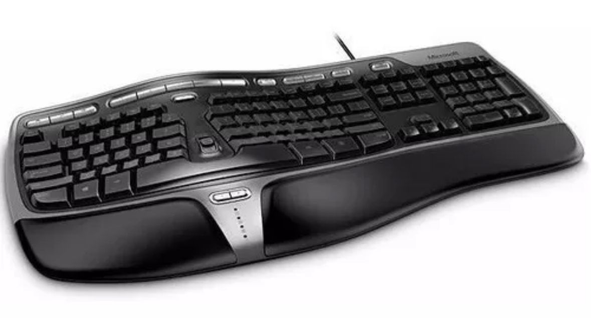 accesorios para electronica - Vendo Nuevo Teclado Microsoft Natural Erogonomic 4000  1