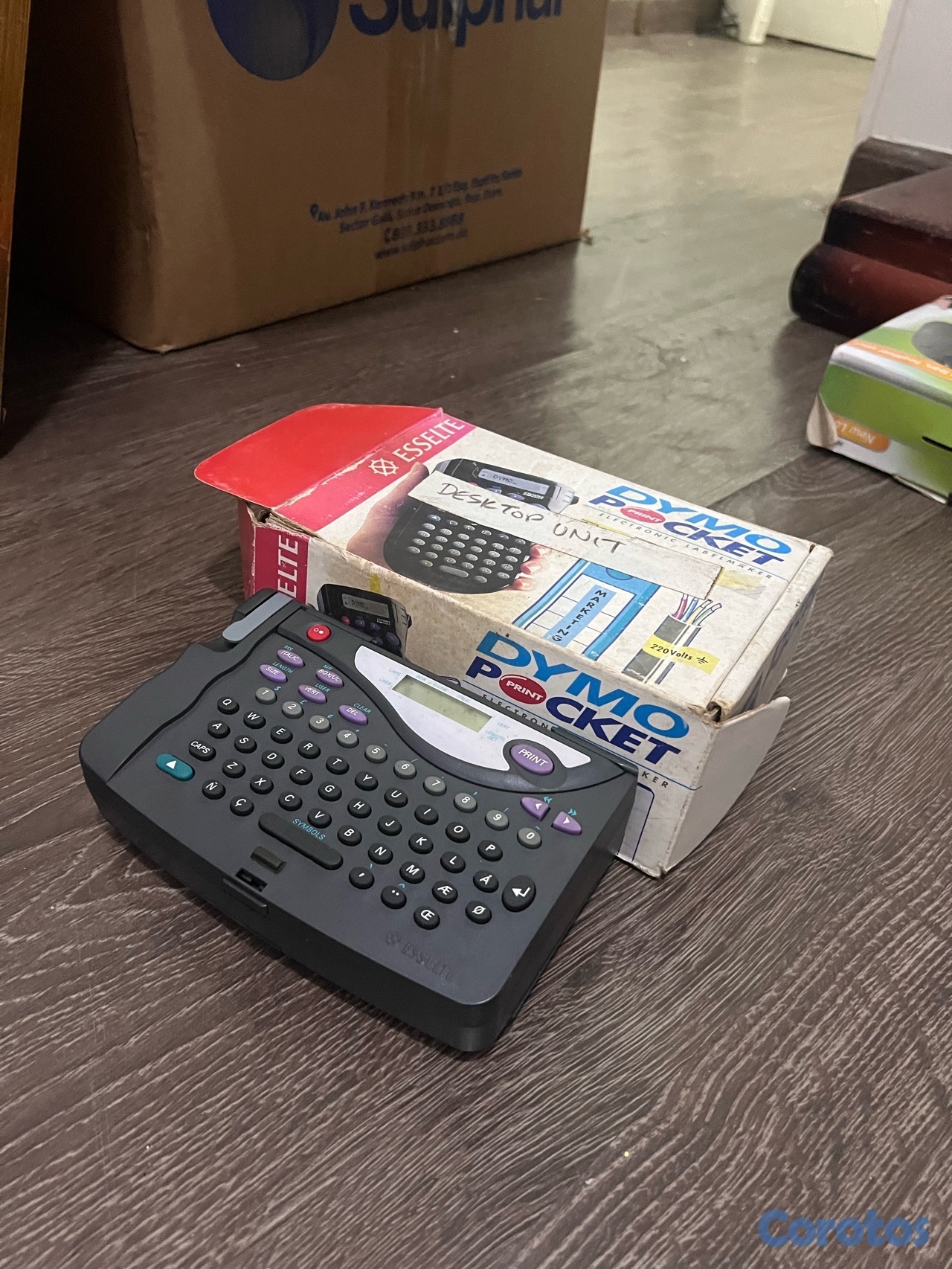 articulos de oficina - dymo pocket para creación de sticker y etiquetas para clasificar  3