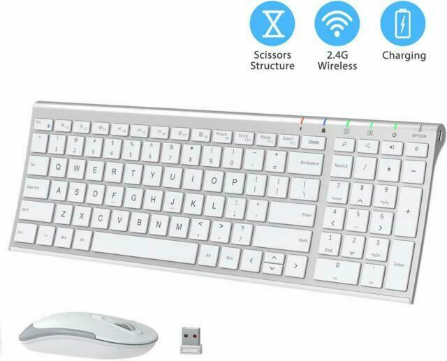 computadoras y laptops - TECLADO MOUSE ,PARA MAC,WINDOWS ICLEVER GK03 COMBO INALÁMBRICOS 1