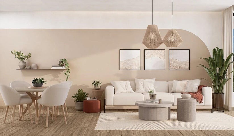 apartamentos - Proyecto en venta Punta Cana #24-873 un dormitorio, balcón, parqueo, ascensor.
 0