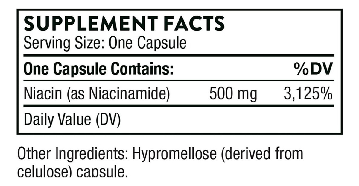 Salud y Equipamiento Médico - Niacinamide 500 Mg Thorne - Unidad - Unidad A $1322 2