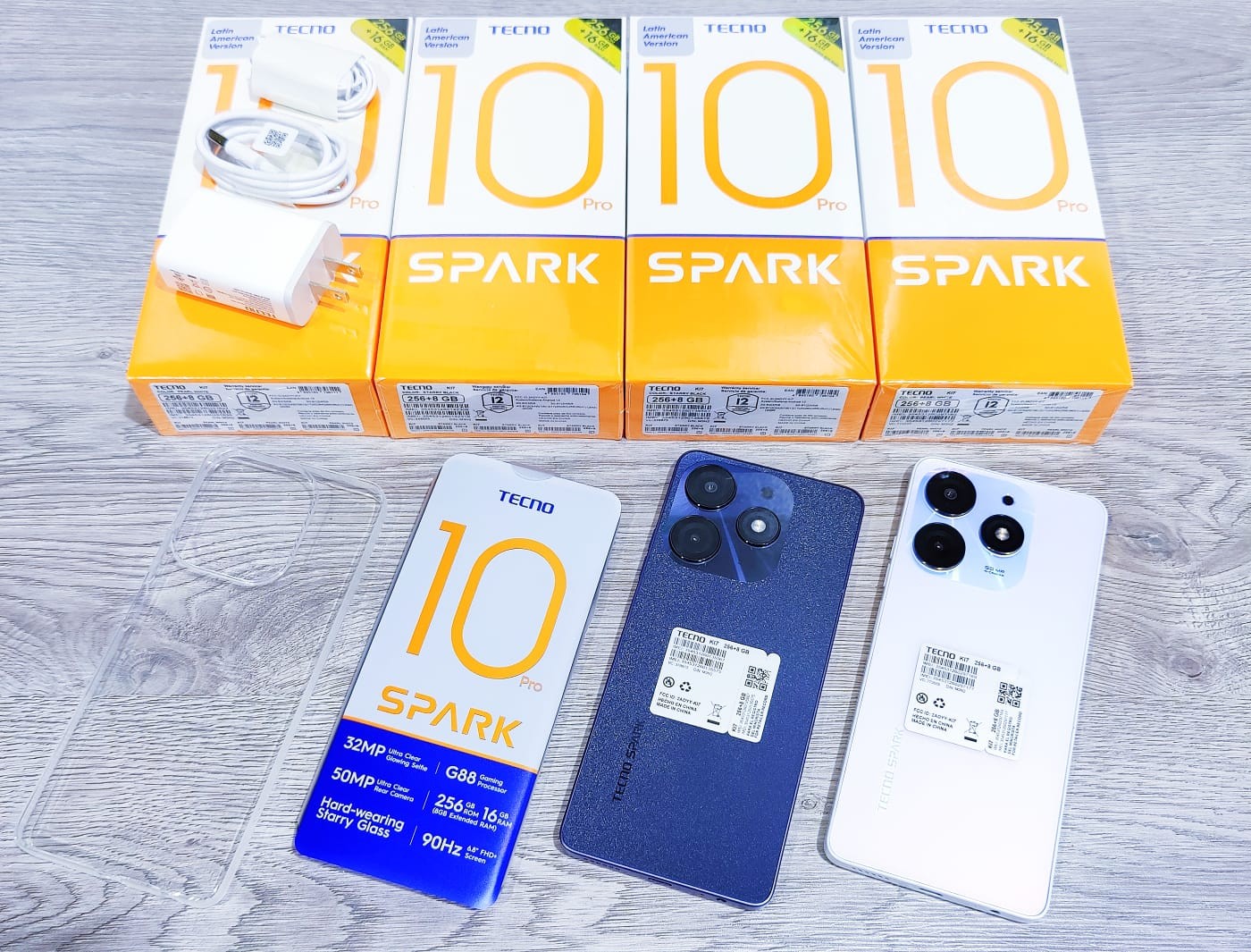 celulares y tabletas - Tecno Spark 10c 128GB + 16GB RAM
