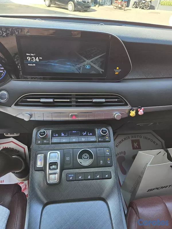 jeepetas y camionetas - HYUNDAI PALISADE 2019 BLANCA GASOLINA 8