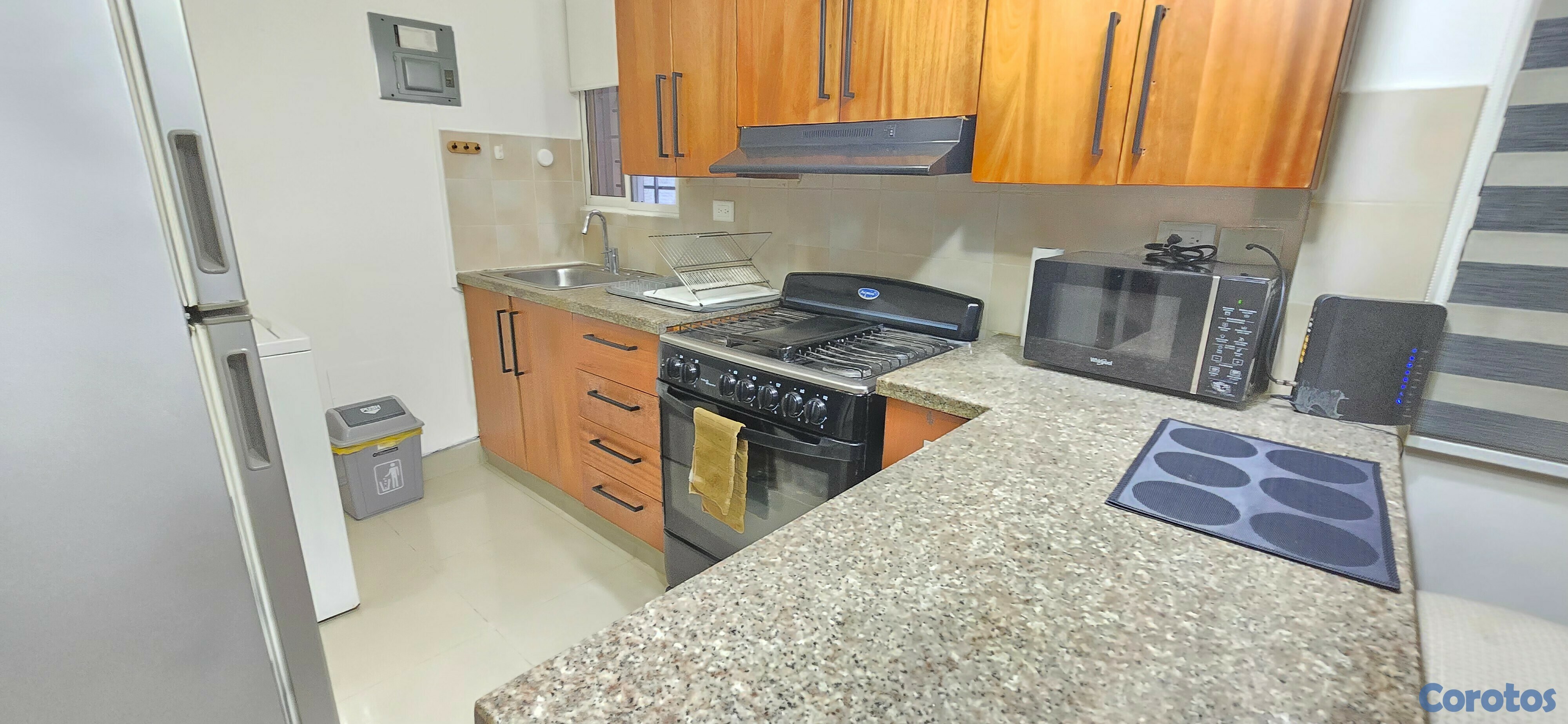 apartamentos - estudio amueblado 1er piso ennla española santiago  10