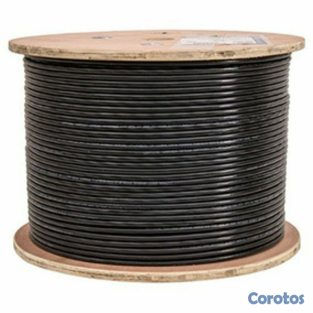 otros electronicos - CABLE DE RED (alta calidad) DE EXTERIOR VENLOGIC CAT6 CAJA DE 1000 PIES