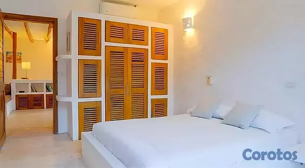 casas vacacionales y villas - Las Terrenas - Samaná, Villa amueblada con piscina 6
