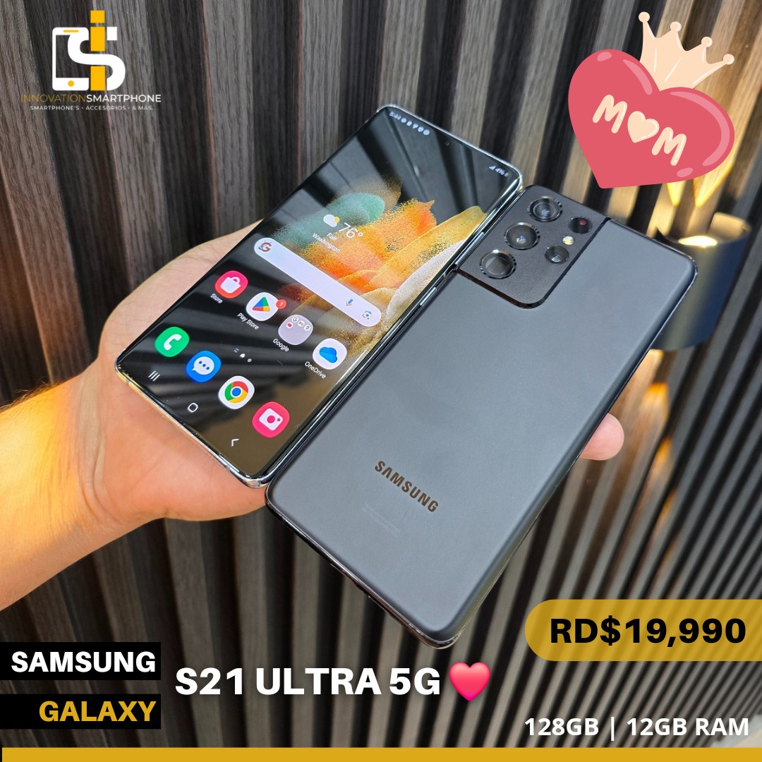 celulares y tabletas - Samsung Galaxy S21 Ultra 5G 128Gb Clase A+