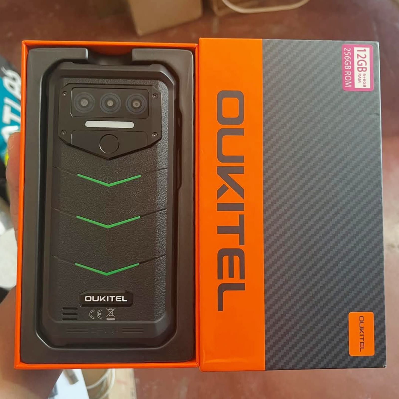 celulares y tabletas - Oukitel WP38 256gb 12gb ram 3 dias de carga 1 mes  0