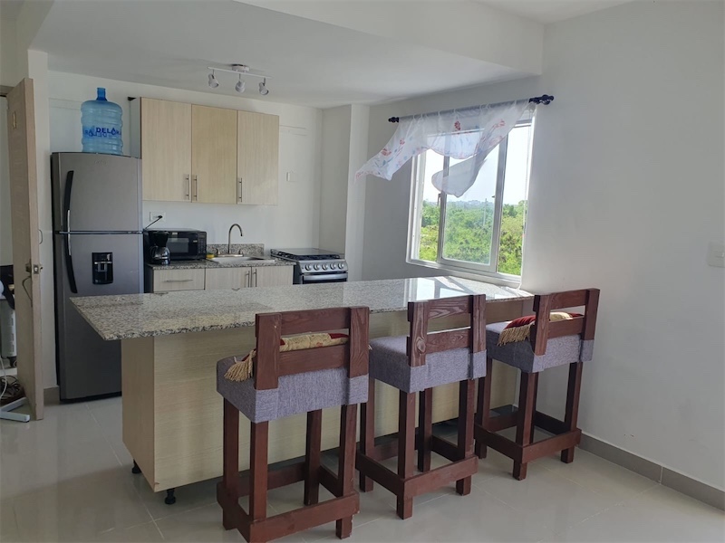 apartamentos - Se renta apartamento de 2 habitaciones amueblado en Serena Village Punta Cana 2