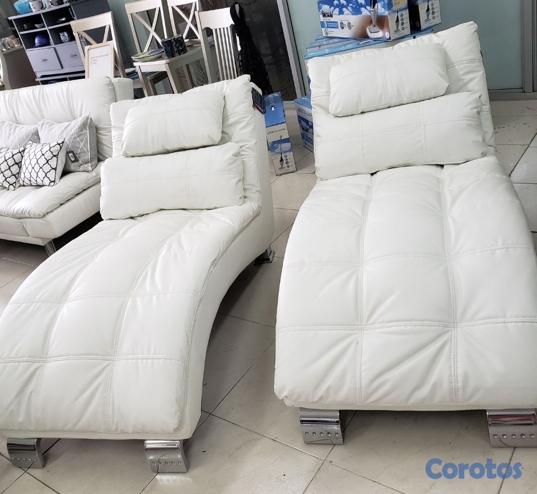 muebles y colchones - 2 MODERNAS TUMBONAS. 1