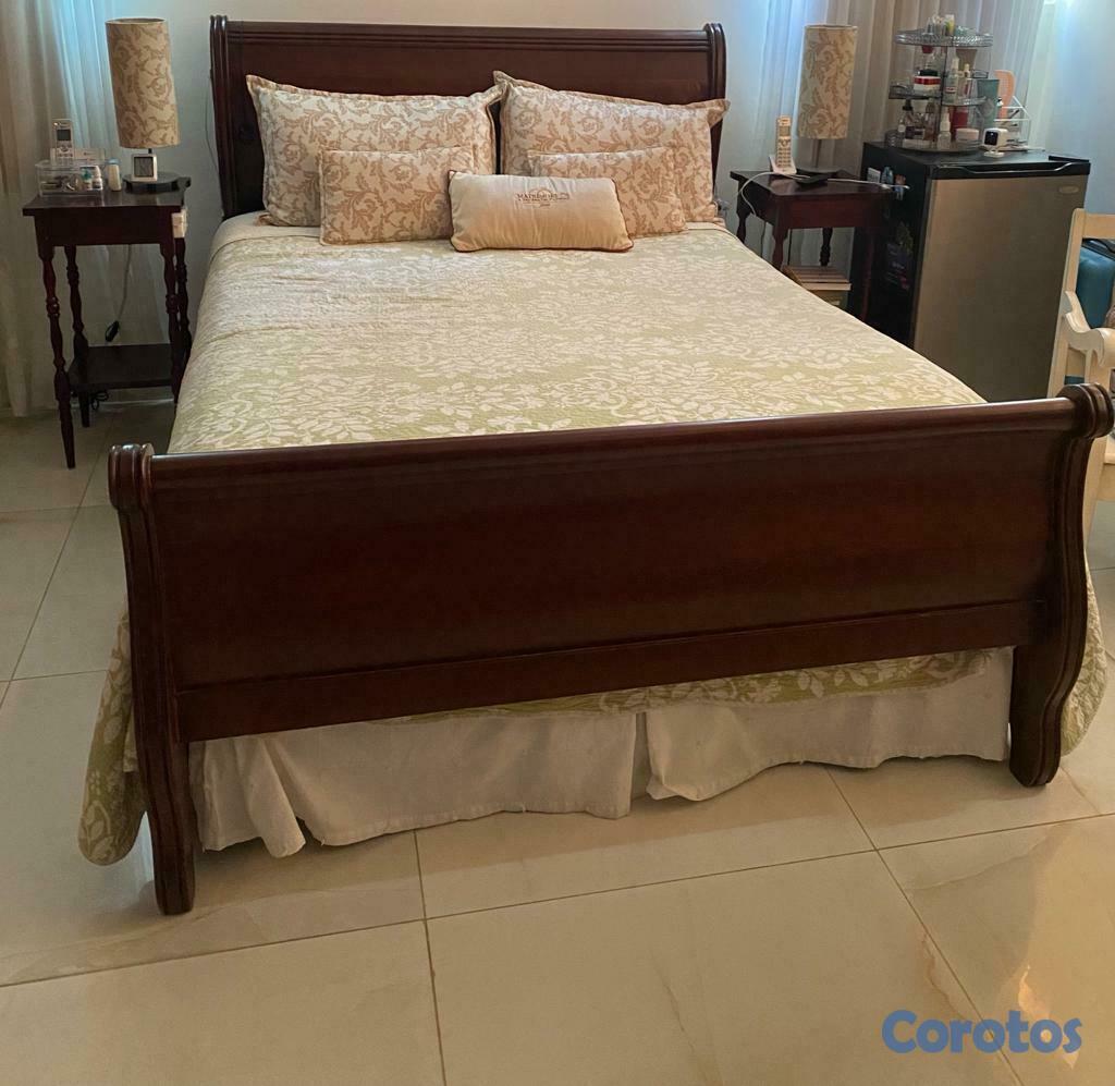 muebles y colchones - Cama queen size